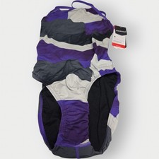 NEW Speedo Endurance One Piece Swimsuit Womens 30 Purple White Training Suit
