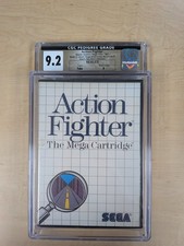 Action Fighter CGC 9.2 A Sealed Sega Master System Ippy's Sea Girt Collection