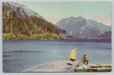 Lake Crescent Olympic National Park Washington Union Oil Co. Scenes of the West