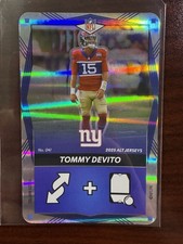 2025 Uno Elite Alt Jerseys Blue Foil - #041 Tommy Devito - New York Giants