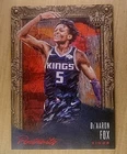 2018 Panini Court Kings Basketball Ruby De'Aaron Fox #48 PSA 8