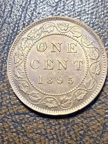 Photo of a 1895 Canada Large Cent from an eBay listing that sold on Jul 20, 2026