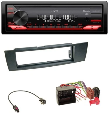 JVC Bluetooth USB DAB MP3 Autoradio für BMW 1er E87 3er E90-3 X1 E84 Z4 E89 - Bild 1 von 4