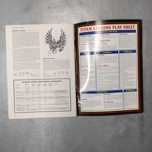 GW Epic 40k Titan Legions - Solo libro de reglas (103144) (X) - Imagen 4 de 5