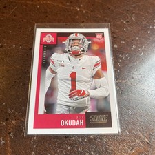 2020 Score Football #333 Jeff Okudah RC