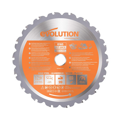 Power Tools RAGEBLADE 7-1/4-Inch Multipurpose Cutting Blade for Steel, Aluminum,