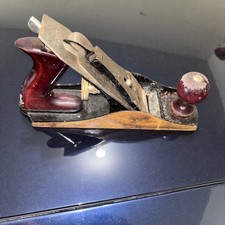 VINTAGE DUNLAP SMOOTH BOTTOM WOOD PLANE MODEL...
