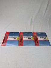 3X Tourna Premium Poly 17 Gauge Tennis String...