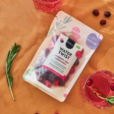 Boisson En Sachet Water Twist Canneberge, Cerise Et Romarin BIO Préparation