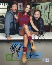 Tim Allen Debbe Dunning Richard Karn Signed HOME IMPROVEMENT 8x10 Photo Beckett