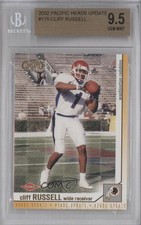 2002 Pacific Heads Update Cliff Russell #175 BGS 9.5 GEM MINT 0q3