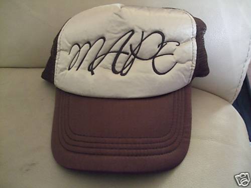 Neu Modern Ape Baseball Cap mit M APE auf gepolsterter Vorderseite - Bild 1 von 1