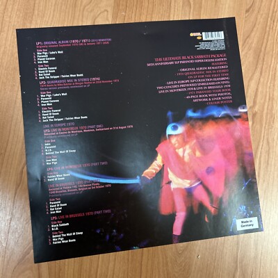 洋楽 BLACK SABBATH/PARANOID  SUPER DELUXE PARANOID: SUPER DELUXE EDITION | Rhino Official Store