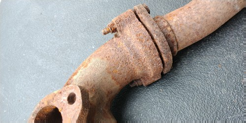 72 MERCEDES 350SL SLC EXHAUST MANIFOLD RIGHT - 1161422701 W/FLANGE - Picture 6 of 6
