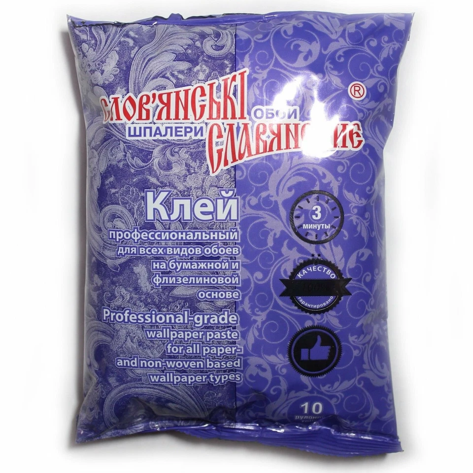 Papel Pintado Pasta de Almidón Modificado Adhesivo Pegamento Transparente Despojable Se puede Usar como Imprimación Foto 3 de 3