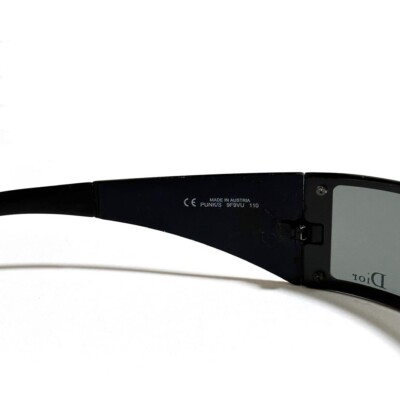 クリスチャンディオール　DIORITO2 サングラス　ジョンガリアーノ　ブラック Christian Dior Sport 2 X John Galliano Sunglasses Italy Made