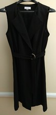 Calvin Klein Womens Dress Black  Size 6 