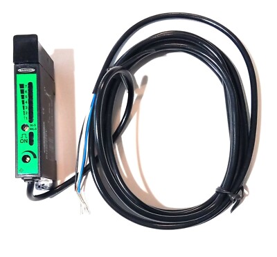 Banner Engineering D12SP6FPY D12 Series DIN Rail High Power Fiber Optic Sensor