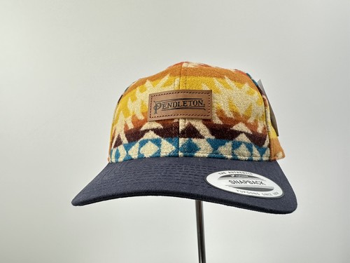 Pendleton Virgin Wool Native American Pattern Hat Cap Snapnack One Size(B-6) - Picture 3 of 11