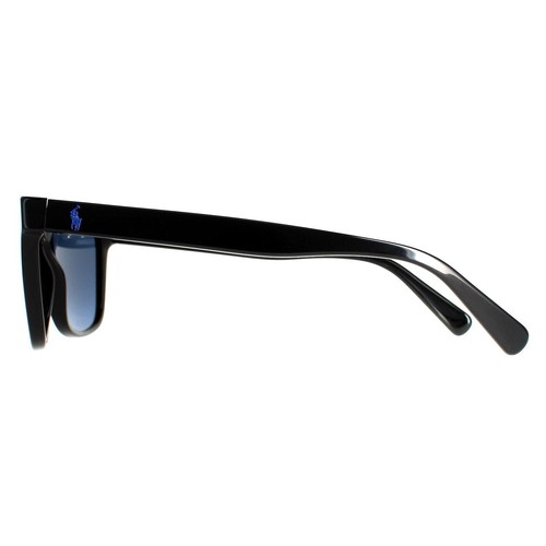 Polo Ralph Lauren Sunglasses PH4167 500180 Shiny Black Dark Blue - Picture 3 of 4