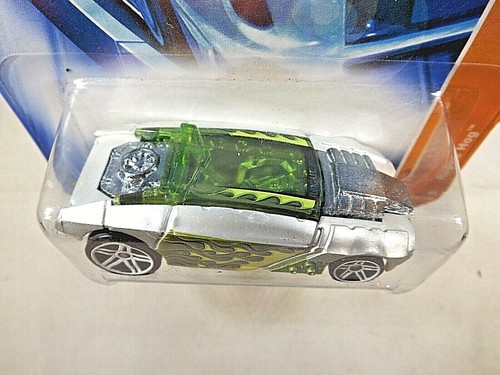 2008 Hot Wheels #104 Track Stars 4/12 ROGUE HOG Silver w/White Pr5 Spoke Wheels - Picture 3 of 5