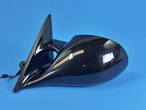 94-99 BMW E36 M3 COUPE LEFT DRIVER SIDE MIRROR COSMOS BLACK OEM