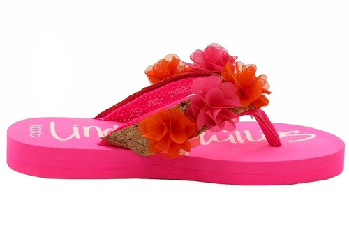 Lindsay Phillips Girl's Adriana SwitchFlops Pink Flip Flops Sandals Shoes - Picture 5 of 9