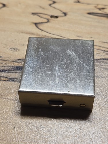Vintage STANTON Phonograph Needle Stylus Cartridge METAL CASE ONLY Y210 - Picture 7 of 7