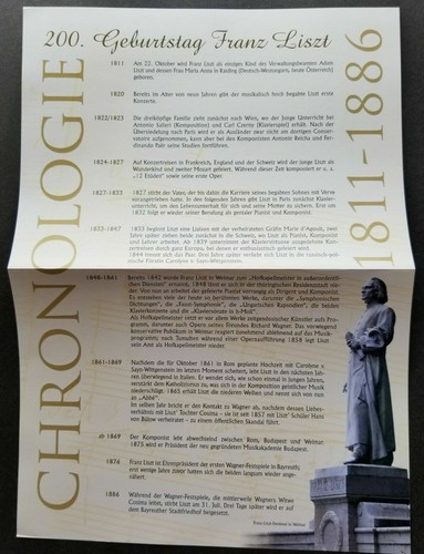 [SJ] Germany Birth Bicentenary 2011 Music (postcard + FDC) *see scan - Picture 2 of 10