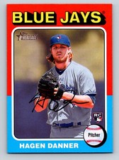 Hagen Danner 2024 Topps Heritage #495 Toronto Blue Jays RC