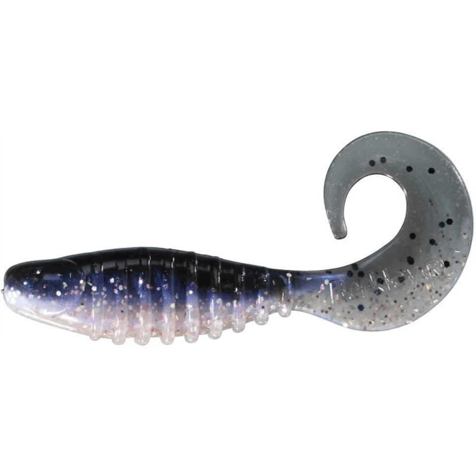 Lot 100 leurre BERKLEY flexgrub shad 7.5 cm rai peche carnassier sandre twists - Photo 3/4