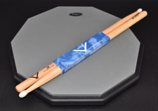 SP 13" Drum Practice Pad Double Sided w/ One Pair Vater 2B Nylon Tip Drum Sticks