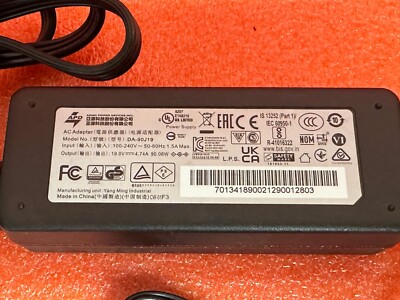 19V AC Adapter For Anker Nebula Mars II Pro Lite Portable
