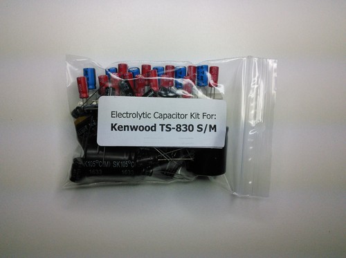 Kenwood TS-830S, TS-830M elektrolityczny zestaw kondensatorów promieniowych - Zdjęcie 2 z 4