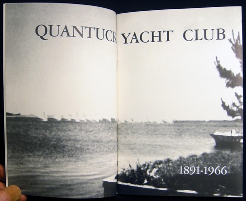 QUANTUCK YACHT CLUB 1891- 1966 ILLUSTRATED YACHTING SAILING CLUB HISTORY QUIOGUE - Picture 2 of 6