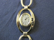 #130 ladys .835 silver STOWA mechanical watch bracelet