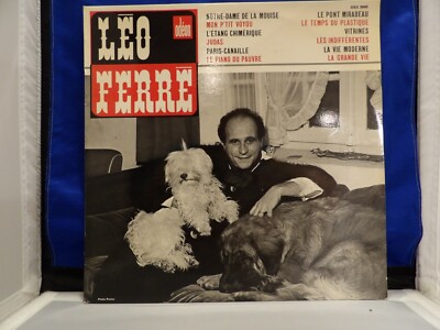 Leo Ferre  Odeon OSX 20005  France Very Rare