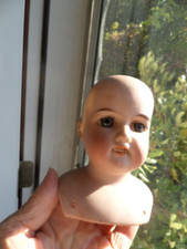 Antique Bisque Doll Head A.M.  2/0 --DER---370-- ARMAND MERSEILLE-----GERMANY