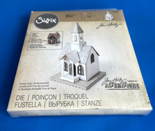 RARE NEVER OPENED TIM HOLTZ VILLAGE BELL TOWER SIZZIX BIGZ DIE 660987 RETIRED