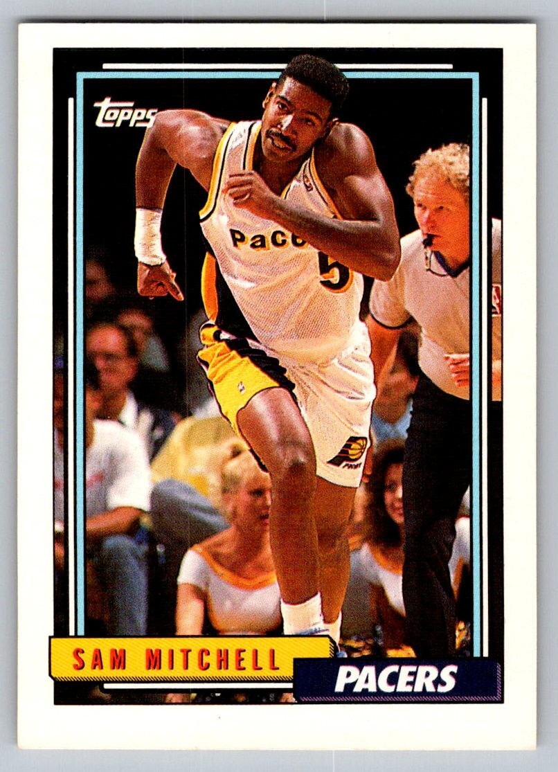 1992-93 Topps - #249 Sam Mitchell