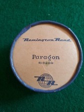NOS Vintage Remtico Paragon Typewriter Ribbon Advertising Tin Remington Rand thumbnail
