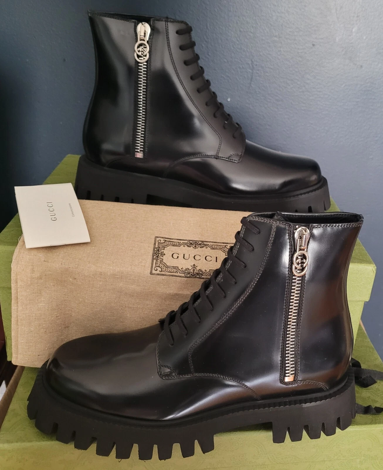 BOTTE NEUVE AUTHENTIQUE GUCCI GG MILLENNIAL RIBOT 