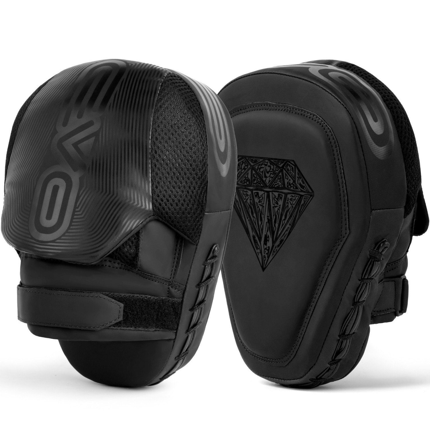 Almohadillas de enfoque de boxeo EVO MMA Kick BOXING MUAY THAI artes marciales PU CUERO UFC PAD