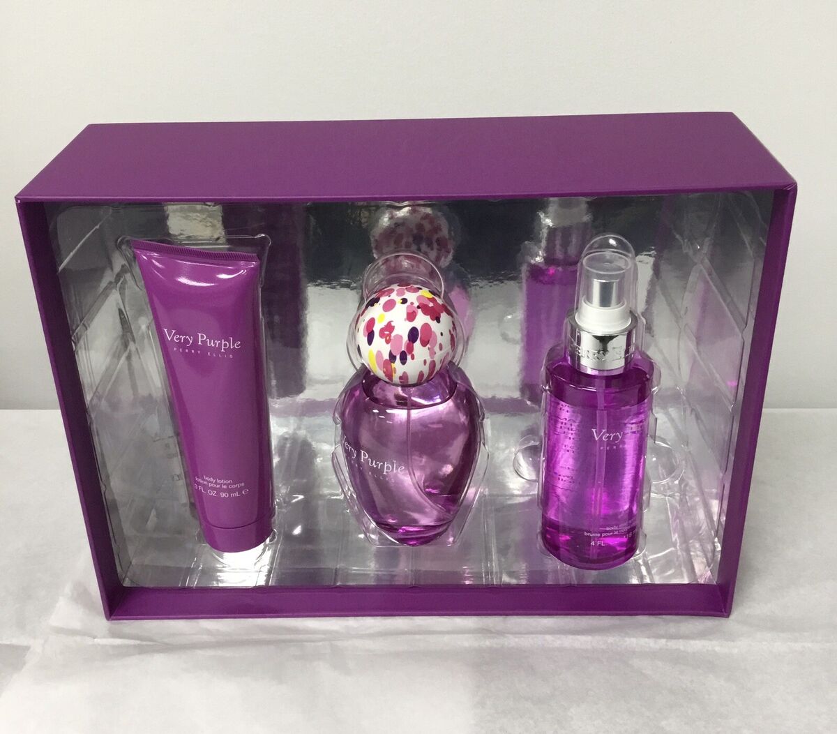 Perry Ellis Very Purple Eau De Parfum Spray By Perry Ellis - 3.4 oz Perry Ellis Very Purple Eau De Parfum Spray By Perry Ellis - 3.4 oz