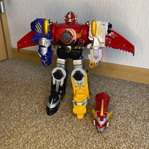 Bandai Toei Power Rangers Goseiger MegaForce DX Gosei Great Megazord Gebraucht JP