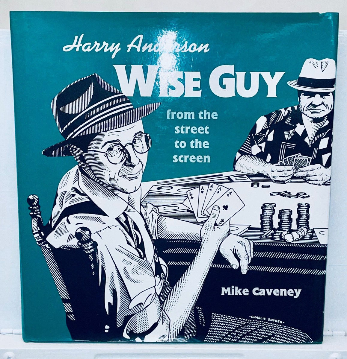 Harry Anderson Wise Guy-Caveney Magic Bio-1st Ed-Card Close-Up Illusion-OOP