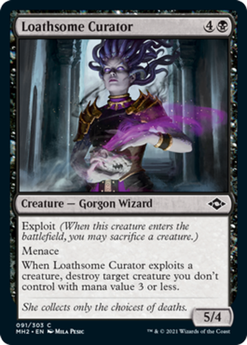 x1 Loathsome Curator - Modern Horizons 2 - NM - MTG
