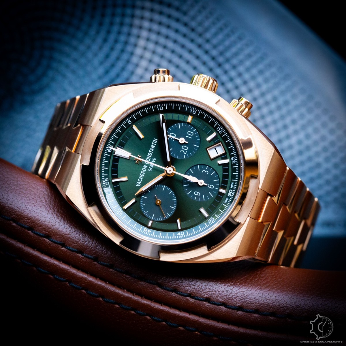 Vacheron Constantin Overseas Rose Gold Green Dial - 5520V/210R