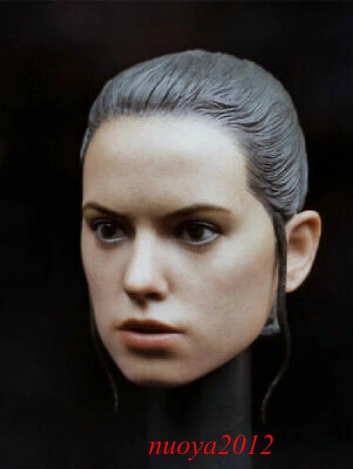 Figura de acción esculpida cabeza femenina Daisy Ridley celebridad actriz Rey 1/6 para 12 pulgadas Foto 2 de 4
