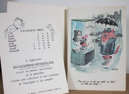 Calendrier Comment on s'enrhume entre chats et souris en 12 images Barberousse - Picture 5 of 6